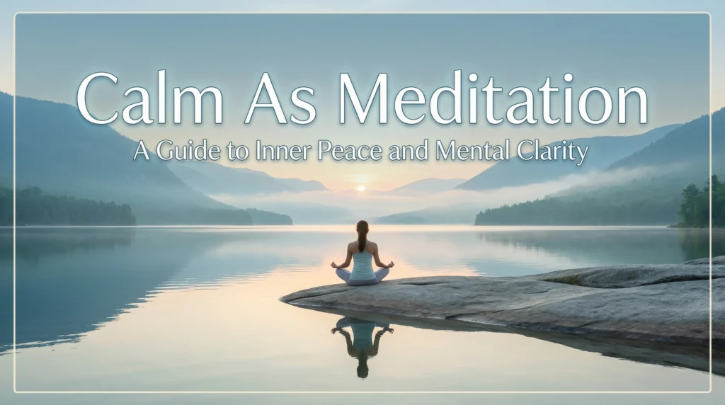 Calm As Meditation