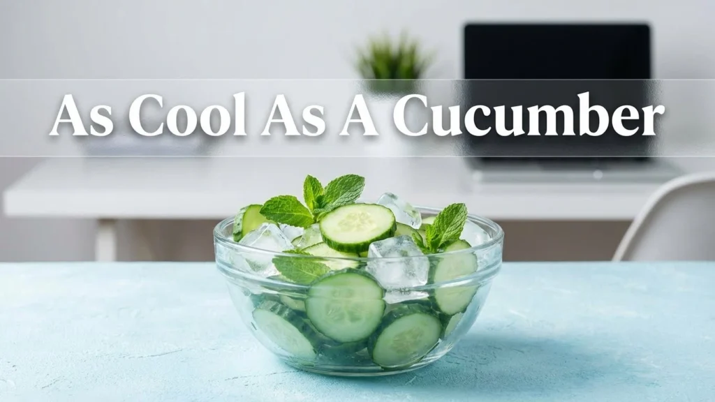 As Cool As A Cucumber
