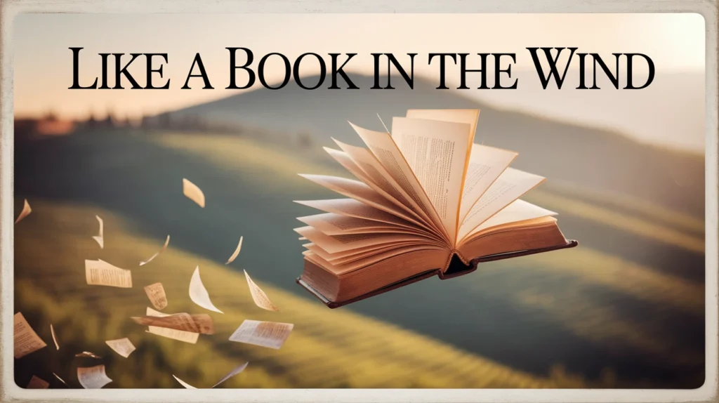 Like a Book in the Wind