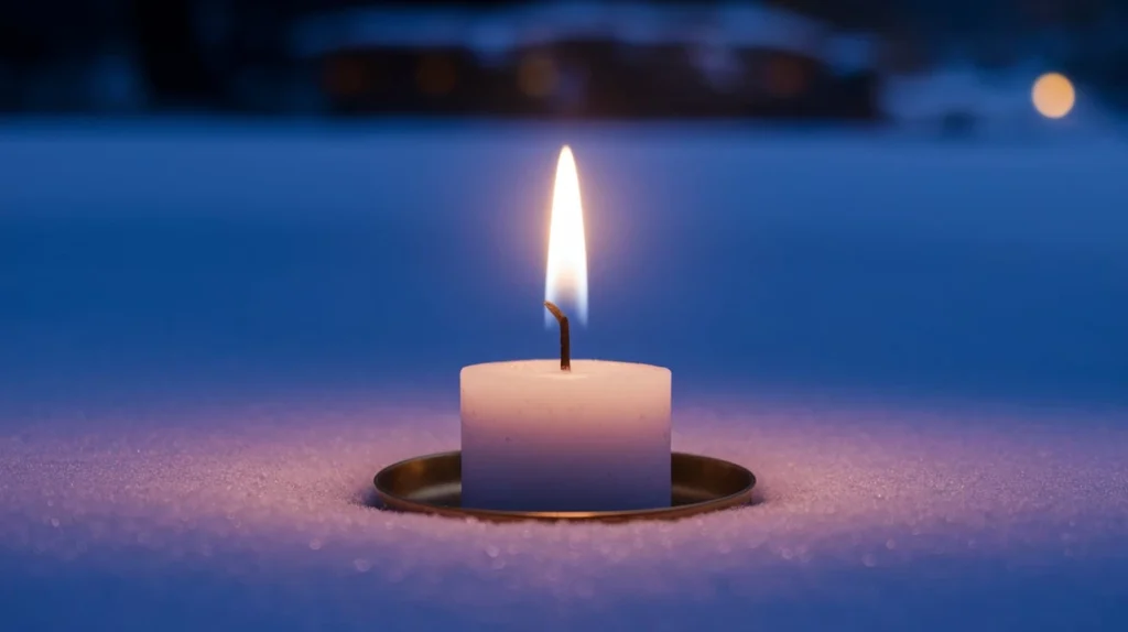 Like a Candle in the Snow