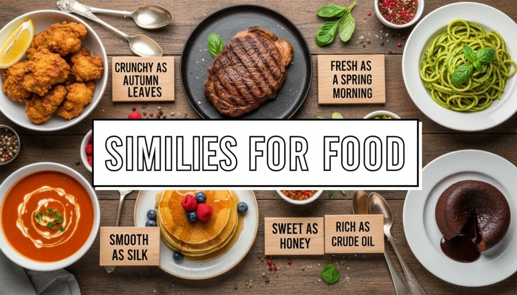 Similes For Food