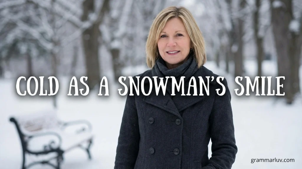 Cold As A Snowman’s Smile