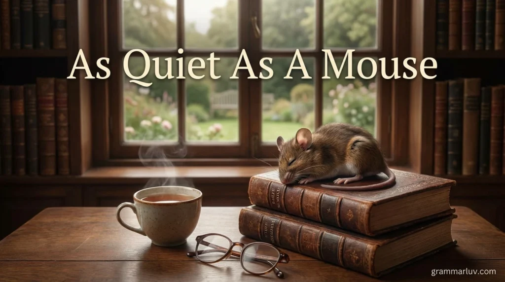 As Quiet As A Mouse