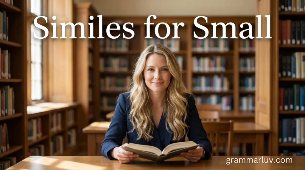 Similes for Small