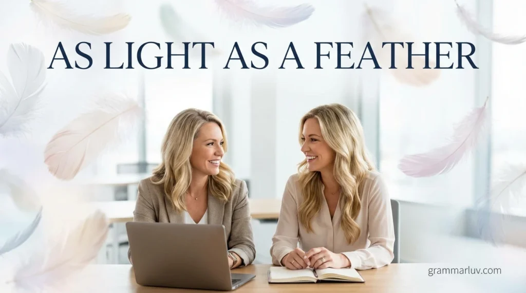 As Light As A Feather