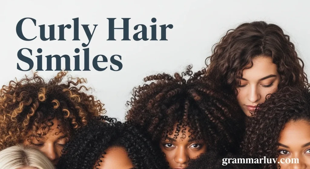 Curly Hair Similes