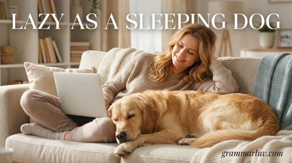 Lazy As A Sleeping Dog