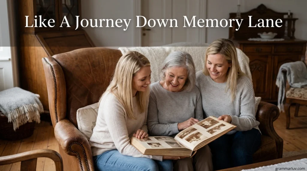 Like A Journey Down Memory Lane