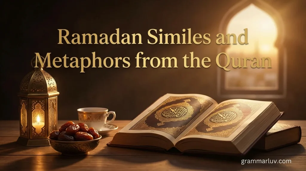 Ramadan Similes and Metaphors from the Quran