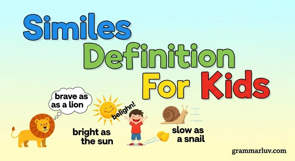Similes Definition For Kids