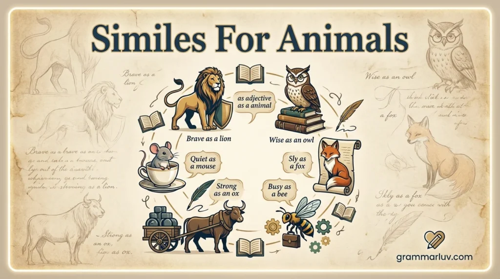 Similes For Animals