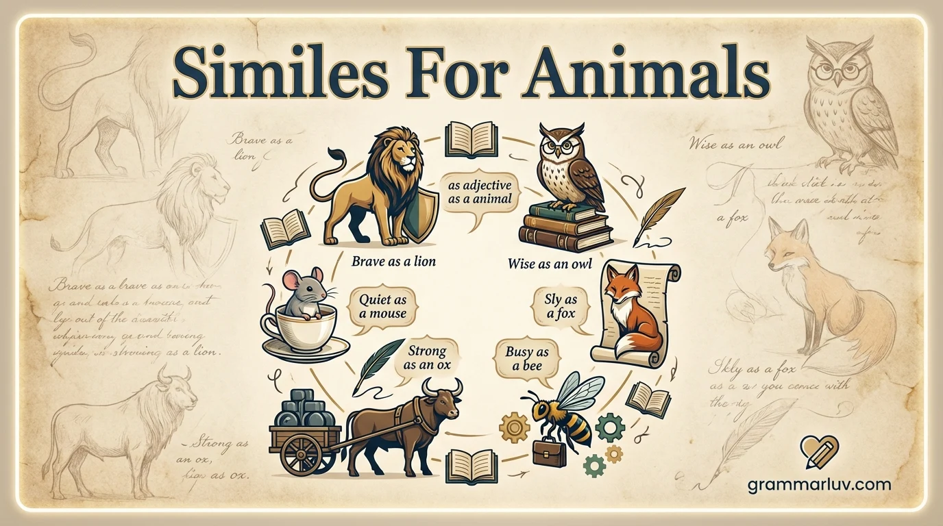 Simile Cat Similes For Animals: That Bring Writing To Life With Comparisons ...