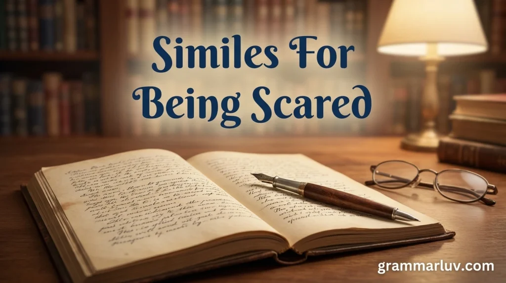 Similes For Being Scared