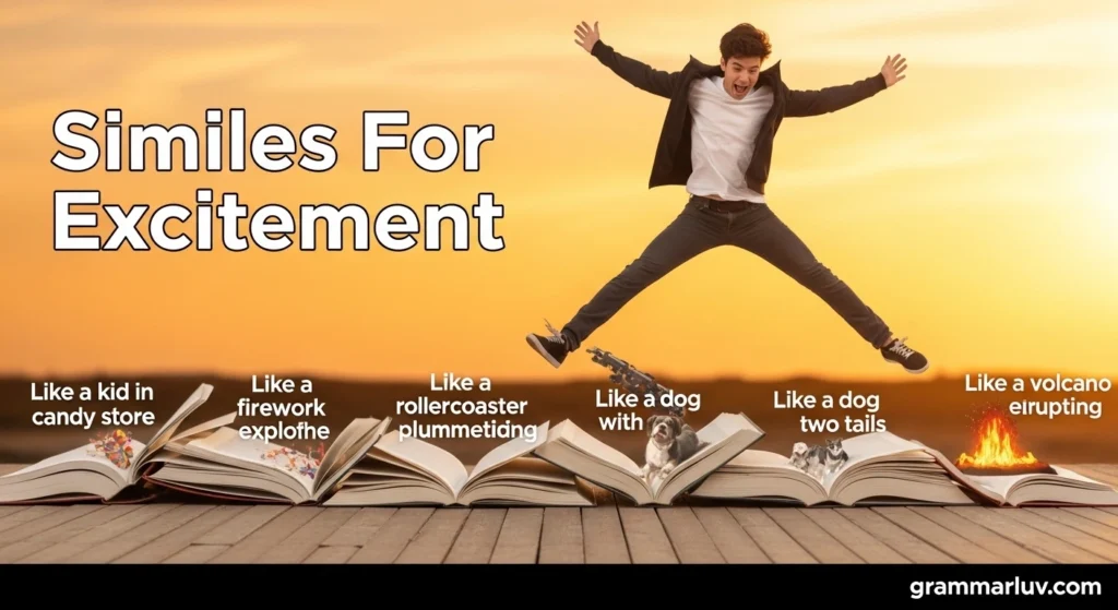 Similes For Excitement