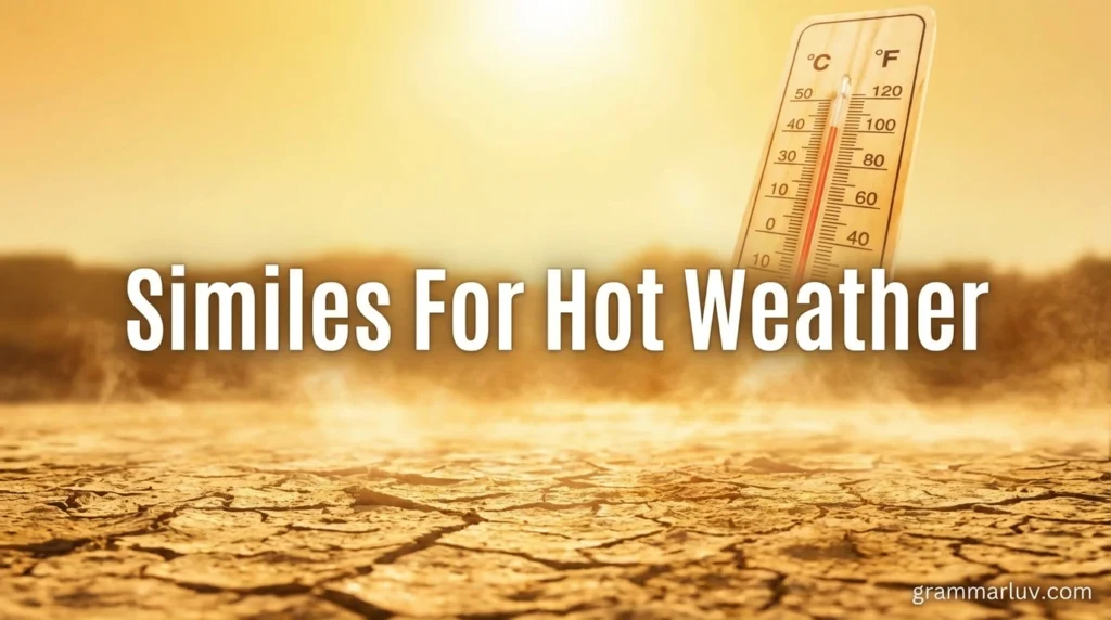 Similes For Hot Weather