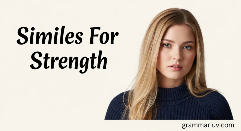 Similes For Strength