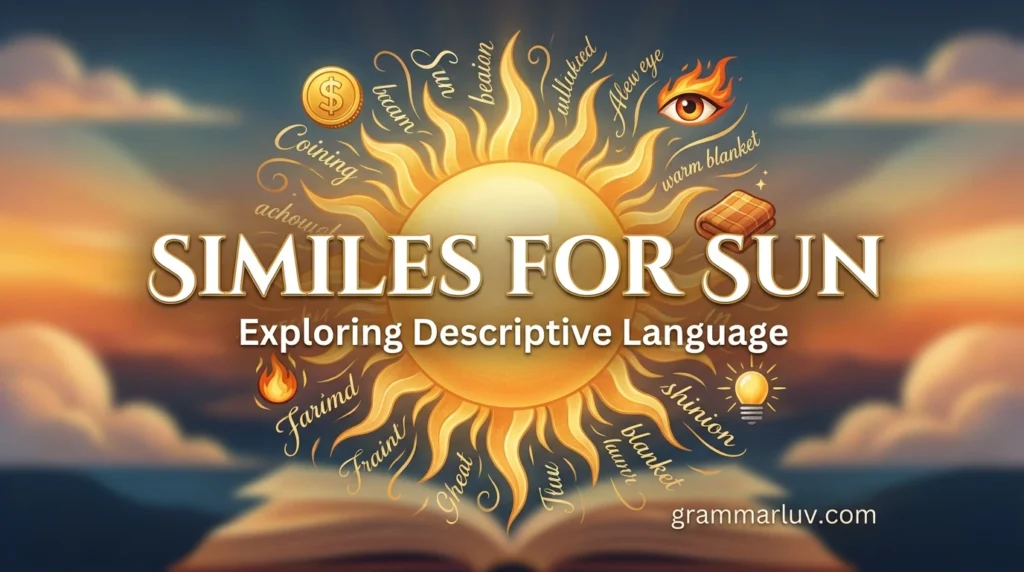 Similes For Sun