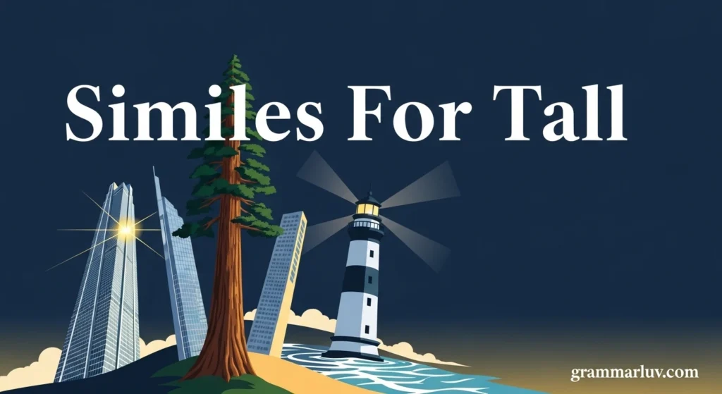 Similes For Tall