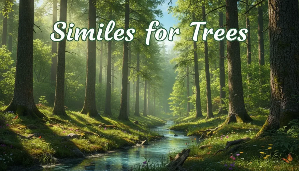 Similes for Trees