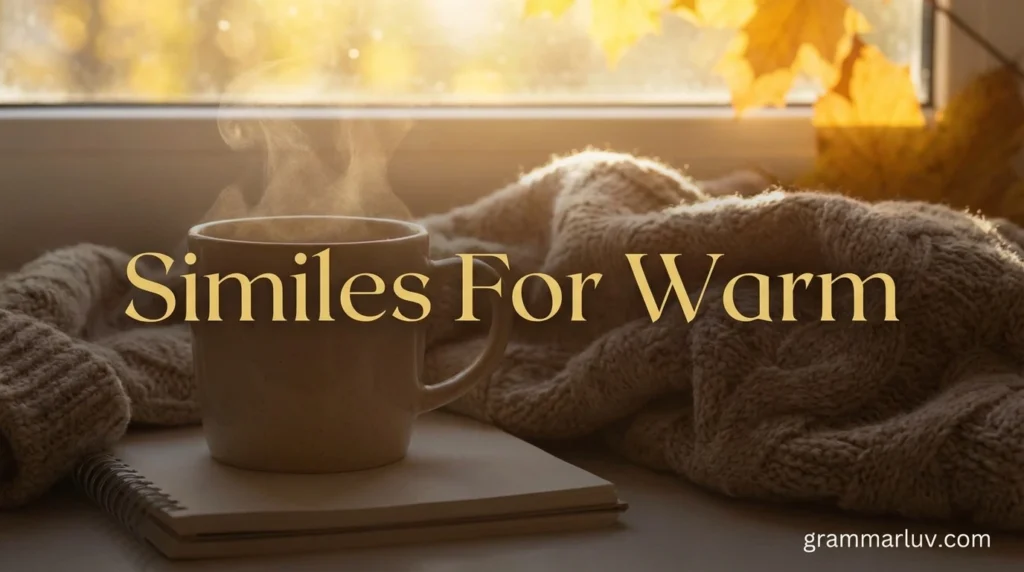 Similes For Warm