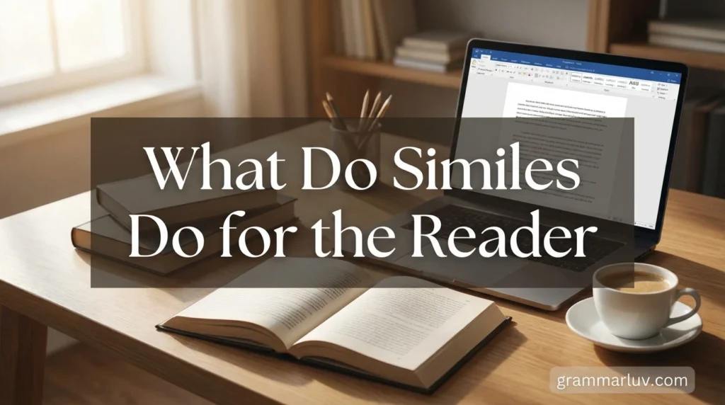 What Do Similes Do for the Reader