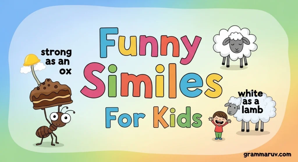 Funny Similes For Kids