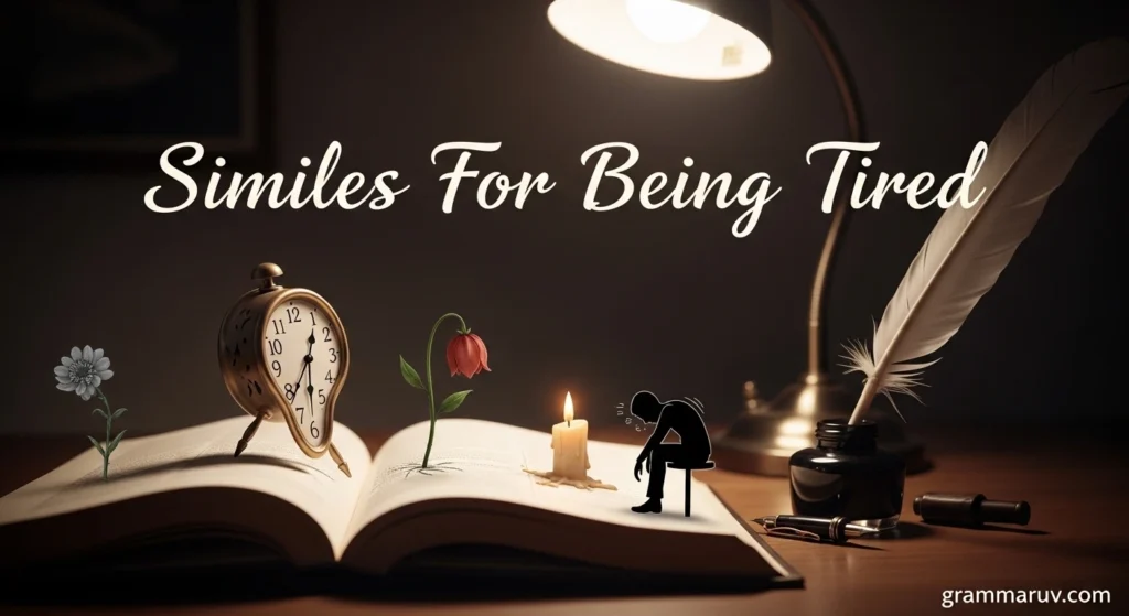 Similes For Being Tired