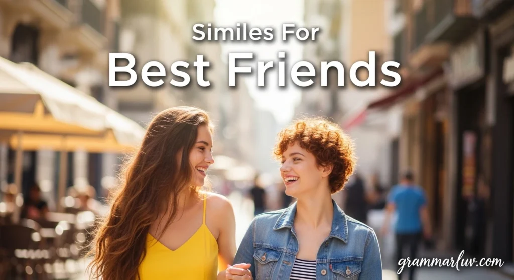 Similes For Best Friends