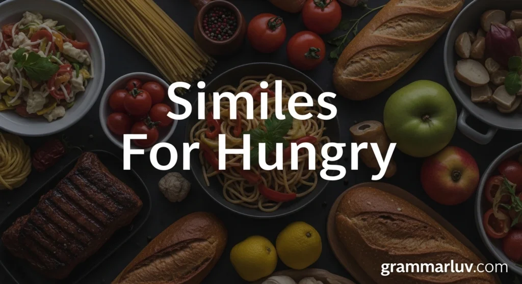 Similes For Hungry