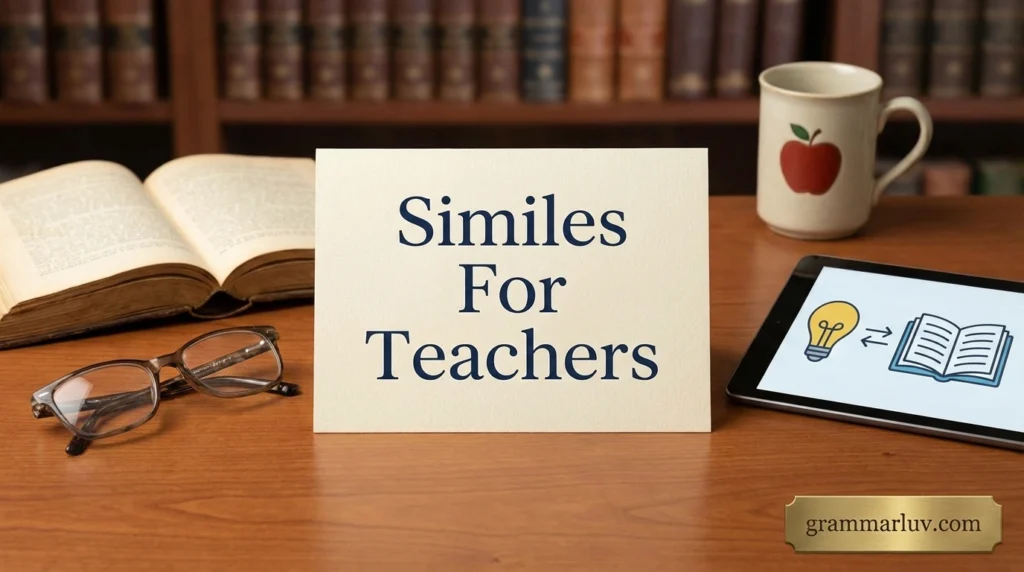 Similes For Teachers