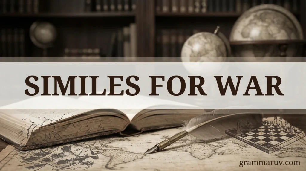 Similes For War