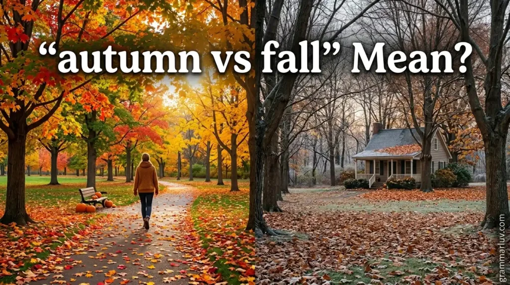 autumn vs fall