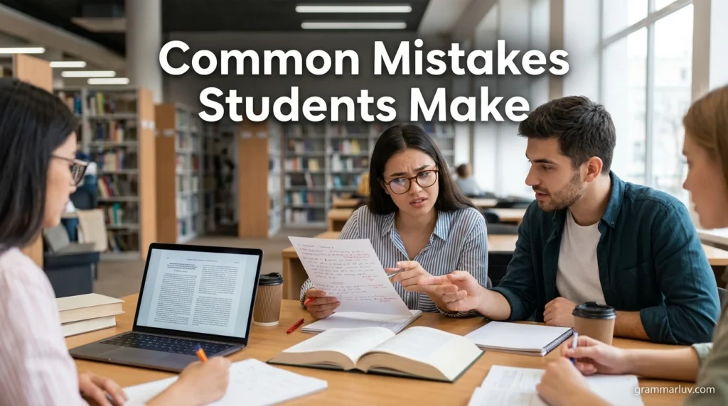 Common Mistakes Students Make