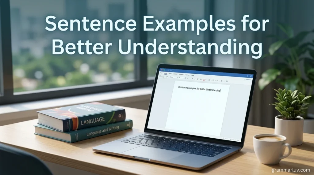 Sentence Examples for Better Understanding
