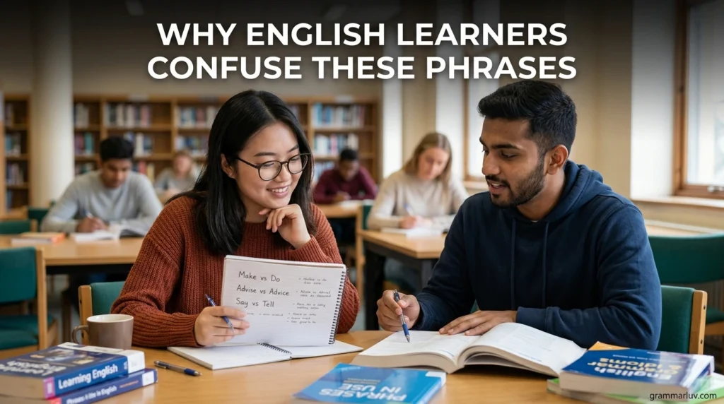 Why English Learners Confuse These Phrases