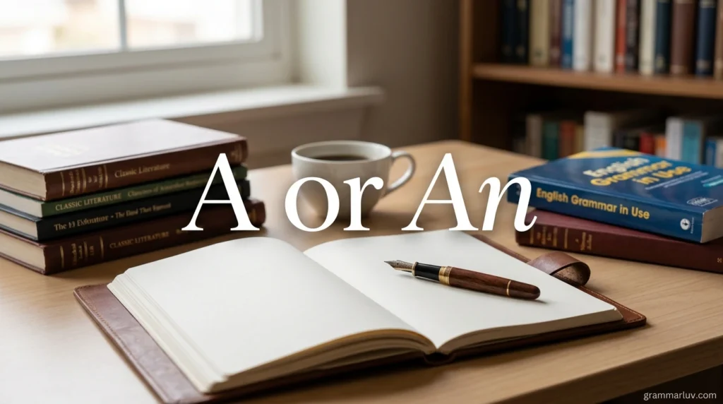 a or an