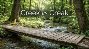 Creek vs Creak