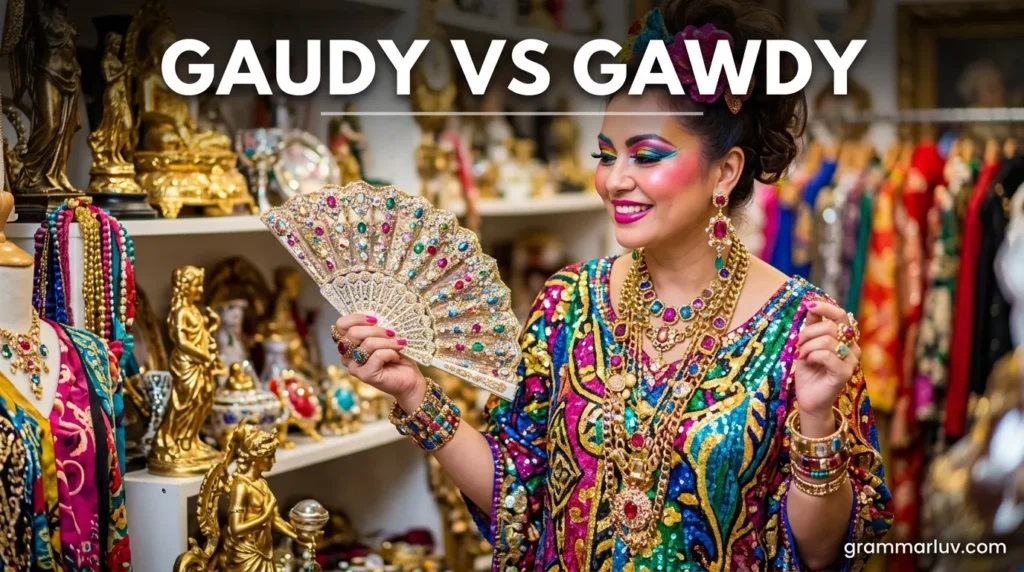 Gaudy vs Gawdy