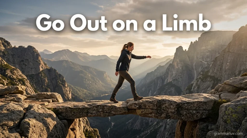 Go Out on a Limb
