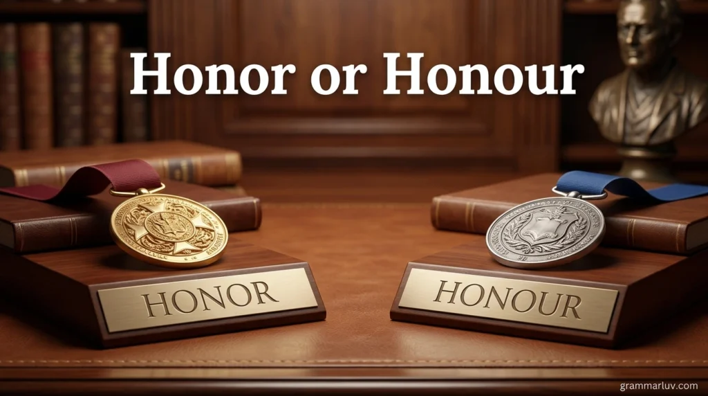 Honor or Honour