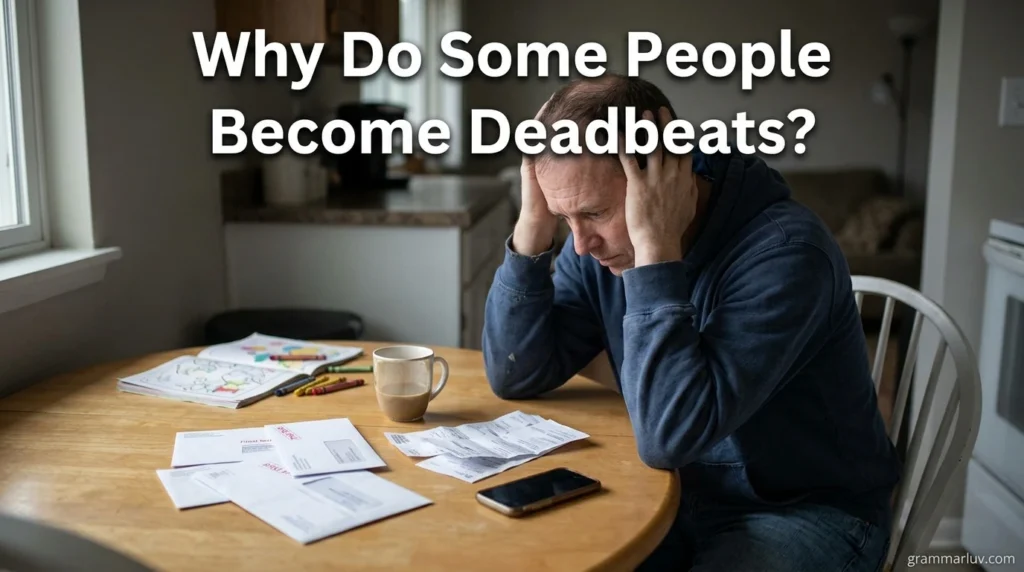Why Do Some People Become Deadbeats?